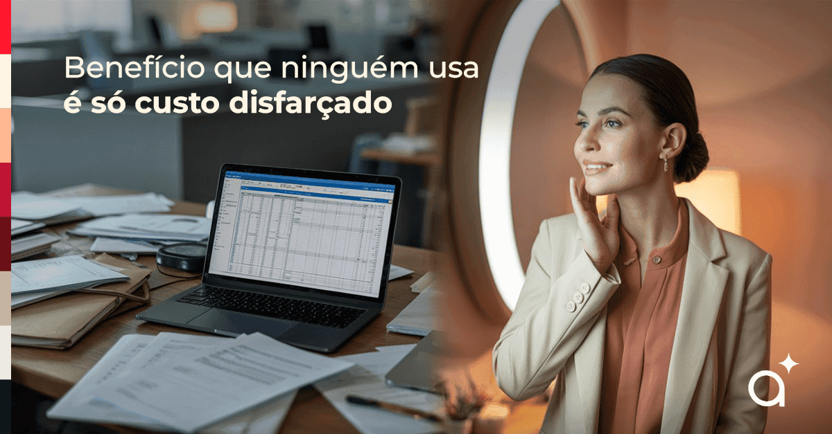 Benefícios que ninguém usa são só custo disfarçado
